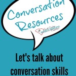 Good conversation takes practice. Let's continue the discussion about conversation with these resources.