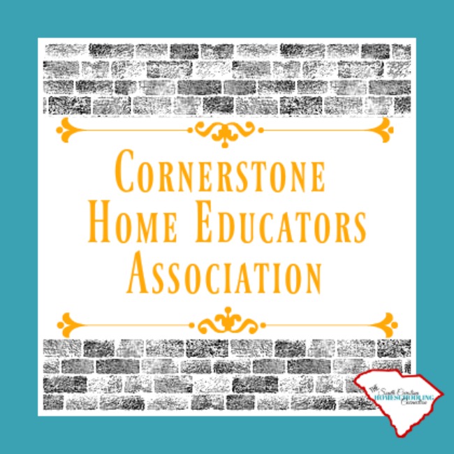 Cornerstone Home Educators Association is a 3rd Option homeschool accountability in South Carolina 