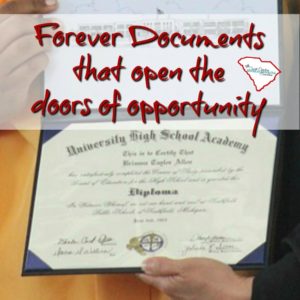 Homeschool diplomas and transcripts are forever documents that open the doors of opportunity.
