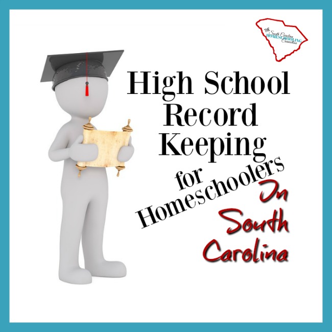 The South Carolina law requires a certain amount of "minimum" record-keeping. But, our focus is not about minimum requirements, especially when we do homeschool record-keeping for High Schoolers. The focus of our record-keeping efforts is to open the doors of opportunity beyond homeschooling. That is all the law intends--for our children to become successful citizens.
