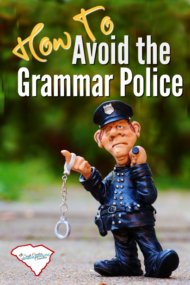 Grammar, spelling, and punctuation are essentials of a quality education. It's a fact of life that we are evaluated on the use of good grammar. But how can you avoid getting caught by the grammar police?