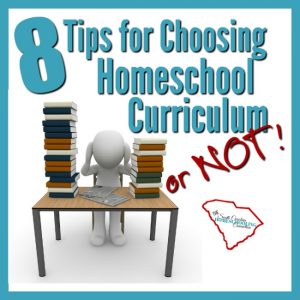 Curriculum is a tool to get you to those goals. While you’re choosing homeschool curriculum, keep in mind these 8 tips for utilizing that curriculum effectively.