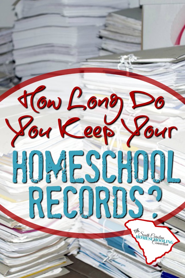 If you're moving, you may want to downsize your collection of homeschool records. Or maybe spring cleaning compels you to clear out some of the excess clutter in your record-keeping. Whatever your reason to simplify and downsize... How long do you keep your homeschool records?