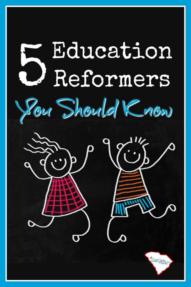 Let's take a look at these education reformers you should know and their TedTalks. Each of them has important points that are relevant to homeschoolers, too!