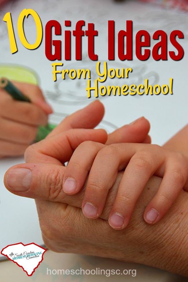 Gift Ideas: Homeschool Edition. Design your own gifts from your homeschool. 