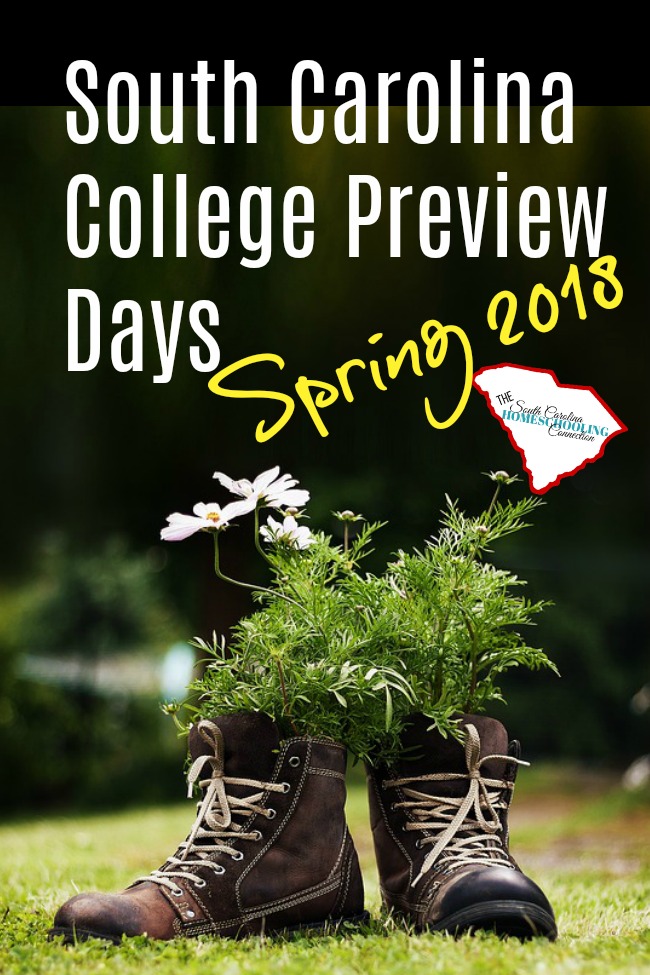 I love College Preview Days! Mark your calendars for these fanatastic College Preview Day Spring 2018. 