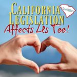 I think it's an important representation of solidarity. I think it's important moral support from homeschoolers everywhere. Because what's happening in California legislation affects us too!
