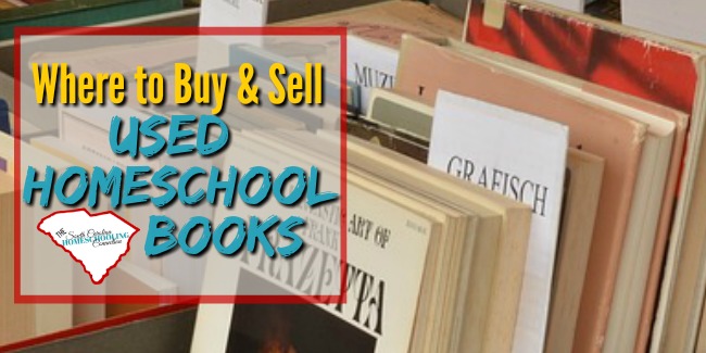 Where to Buy/Sell Used Homeschool Books in SC