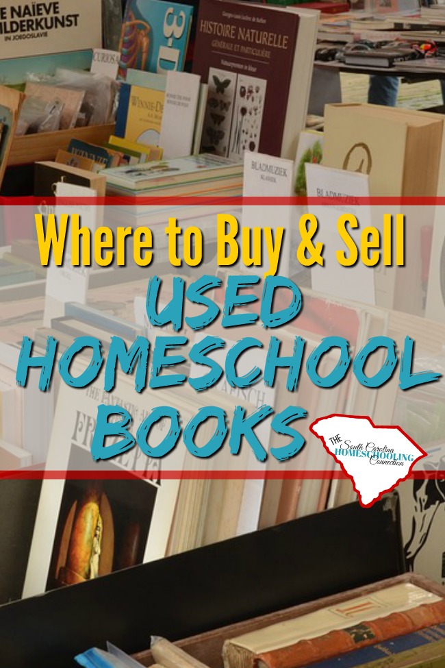 Where can you buy/sell used homeschool books and curriculum? It's a hobby or an obsession for some of us that we can't pass up a book sale. 