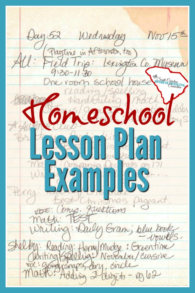 Let’s take a look at some lesson plan examples. 