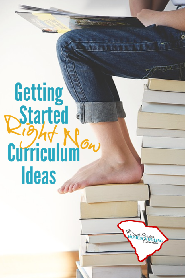 Quick and easy getting started curriculum ideas for homeschooling