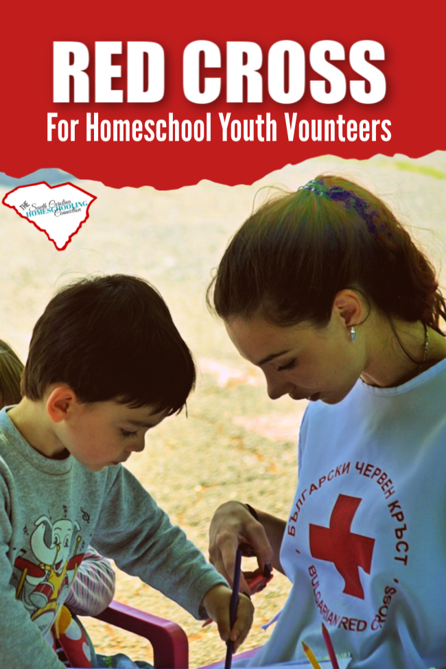 The Red Cross offers a variety of educational opportunities that homeschoolers might utilize. The Red Cross wants to work with you and your homeschool volunteers!