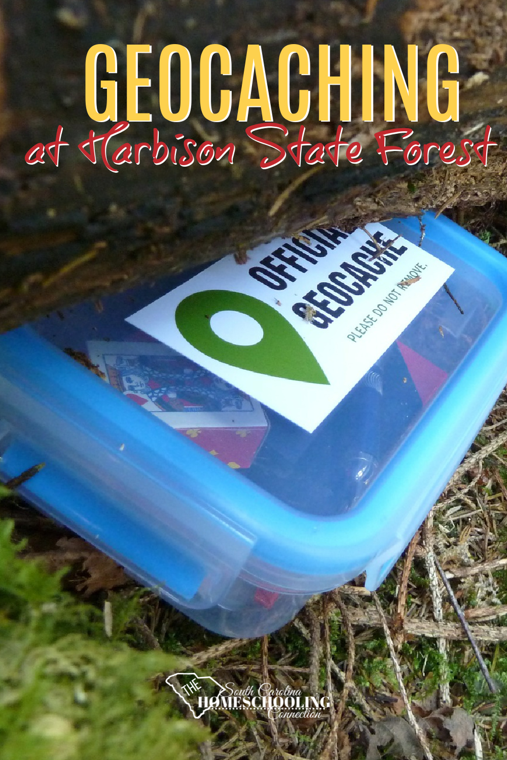 Geocache treasure box