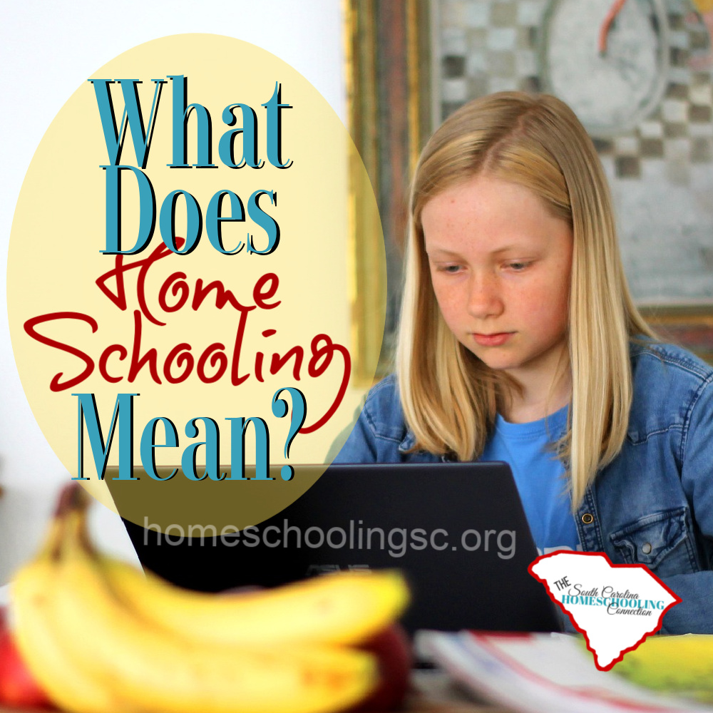 What Homeschooling Means